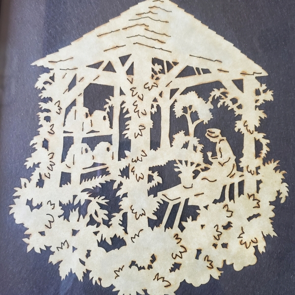 Vintage Scherenschnitte/Laserschnitte - signed & dated - Picture 4 of 8